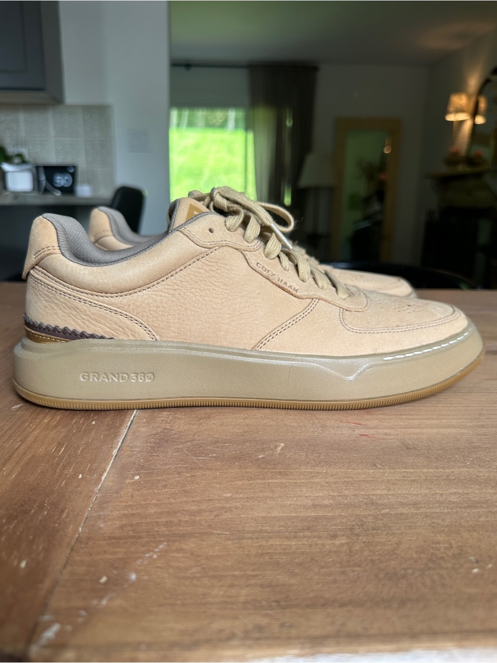 Never worn Cole Haan Grand360 Men's Sneakers in Saddle Tan